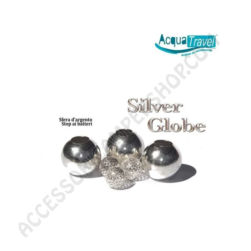 Sfera d'argento anti-batterica per serbatoi | Accessoricampershop.com