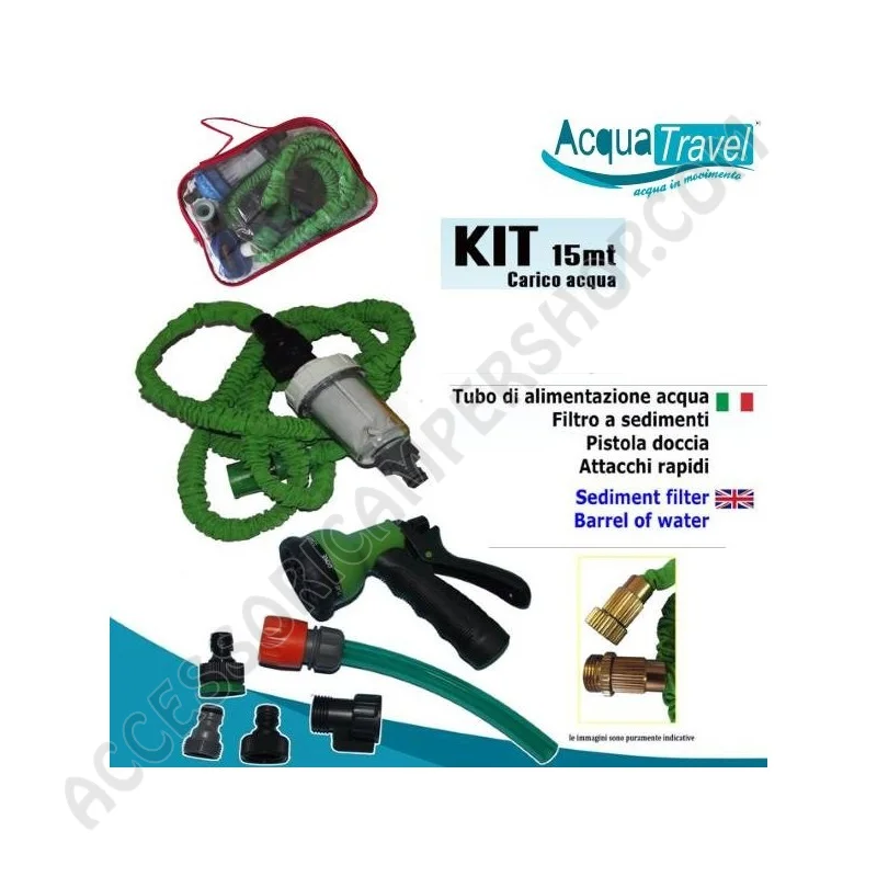 Kit Carico Acqua per Camper e Caravan | Accessoricampershop.com