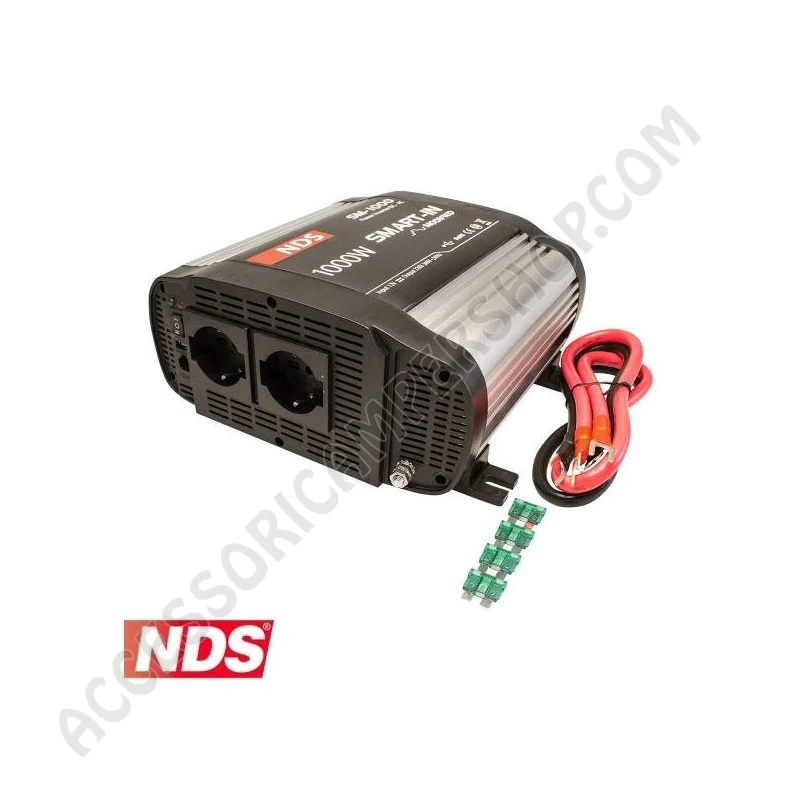 Inverter NDS Smart-In 1000W 12V con USB | Accessoricampershop.com
