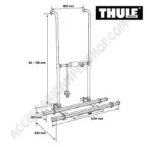 Porta-bici Thule Carry-Bike Essential Standard | Accessoricampershop.com