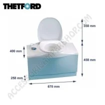 WC a cassetta Thetford C403-L-SX per camper | Accessoricampershop.com