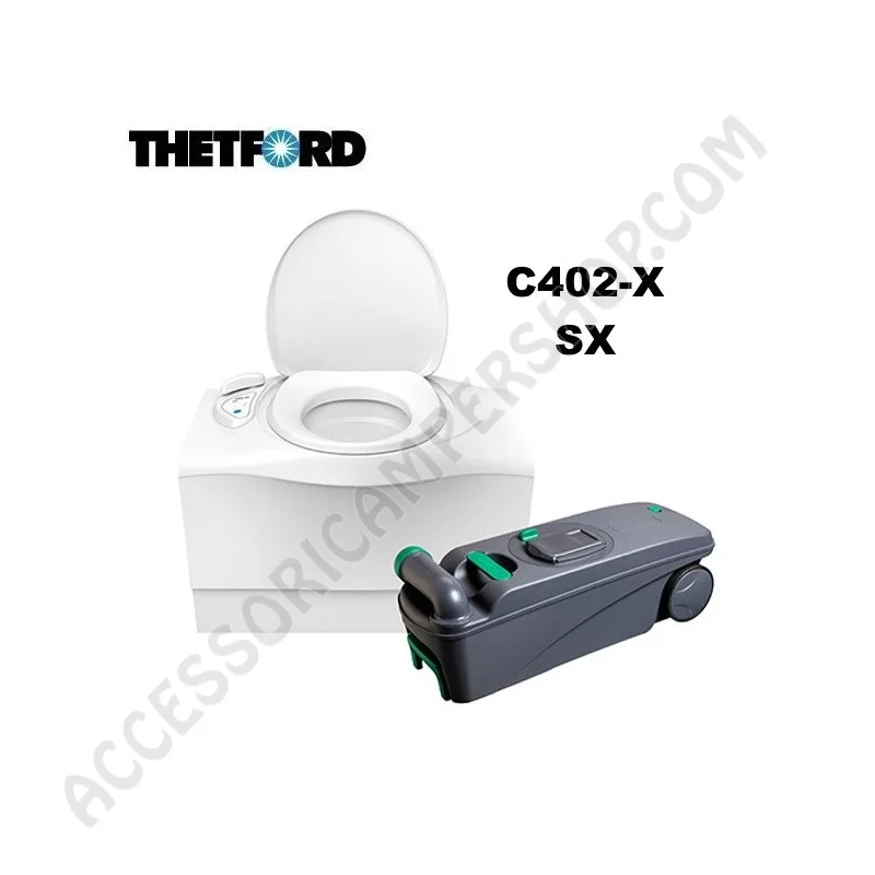 WC a cassetta Thetford C402-X SX per camper | Accessoricampershop.com