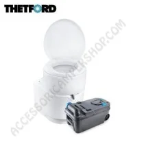 WC Toilette a Cassetta Thetford C223-S con Scarico Elettrico | Accessoricampershop.com