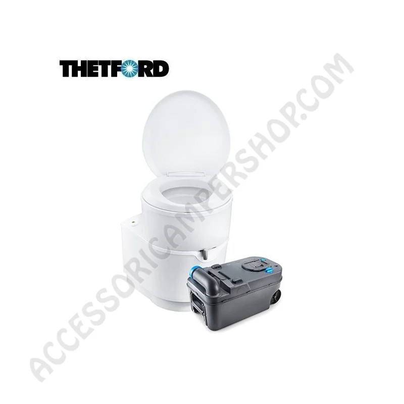 WC Toilette a Cassetta Thetford C223-S con Scarico Elettrico | Accessoricampershop.com