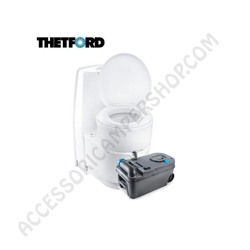 WC Toilette a Cassetta Thetford C224-CW Scarico Manuale | Accessoricampershop.com