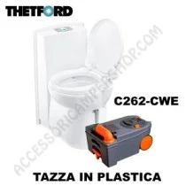 WC Toilette a Cassetta Thetford C262-CWE Elettrica | Accessoricampershop.com