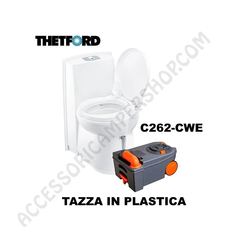 WC Toilette a Cassetta Thetford C262-CWE Elettrica | Accessoricampershop.com