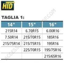 Catene da Neve Safe Road HTD per Camper e Furgoni | Accessoricampershop.com