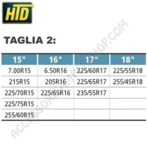 Catene da Neve Safe Road HTD per Camper e Furgoni | Accessoricampershop.com