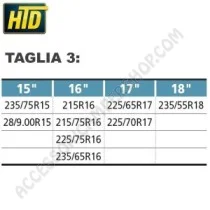 Catene da Neve Safe Road HTD per Camper e Furgoni | Accessoricampershop.com