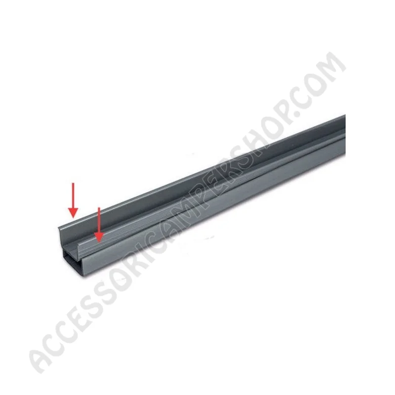 Guida Inferiore Curva GIANO PLUS per Porta Scorrevole | Accessoricampershop.com