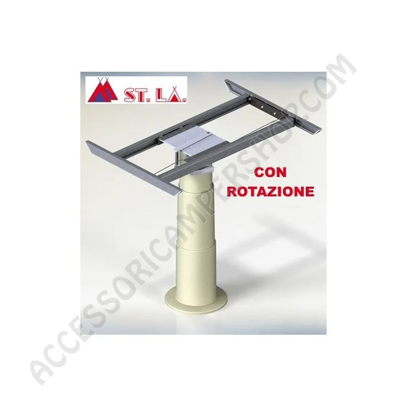 Gamba Tavolo Telescopica Cosmo 2 Lippert | Accessoricampershop.com