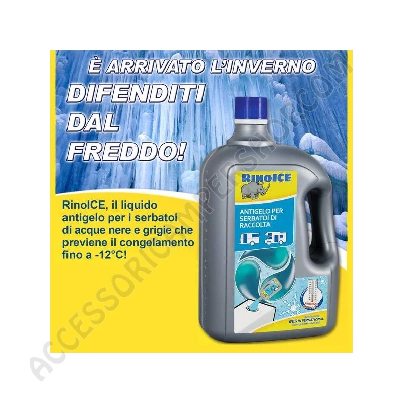 Liquido Antigelo RINOICE per Serbatoi WC | Accessoricampershop.com