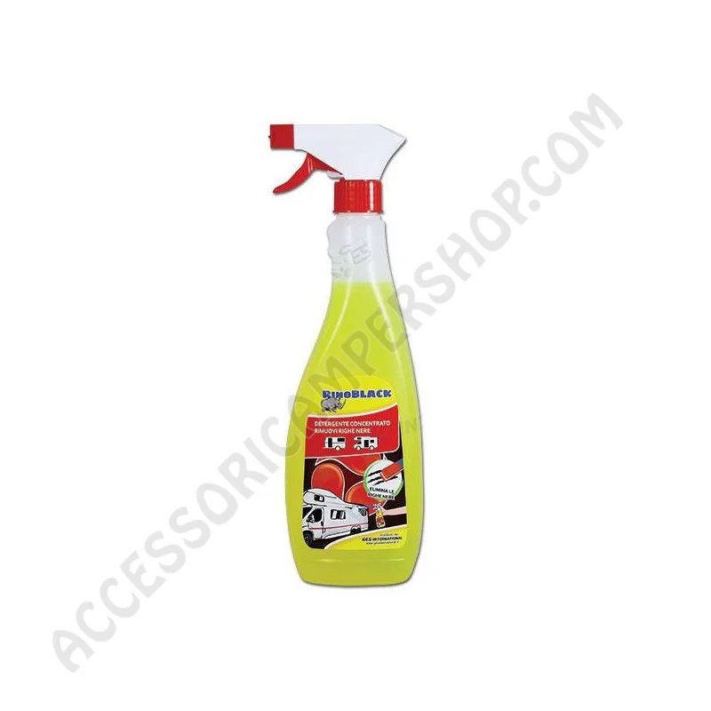 Pulitore Righe Nere Rinoblack 750ml | Accessoricampershop.com