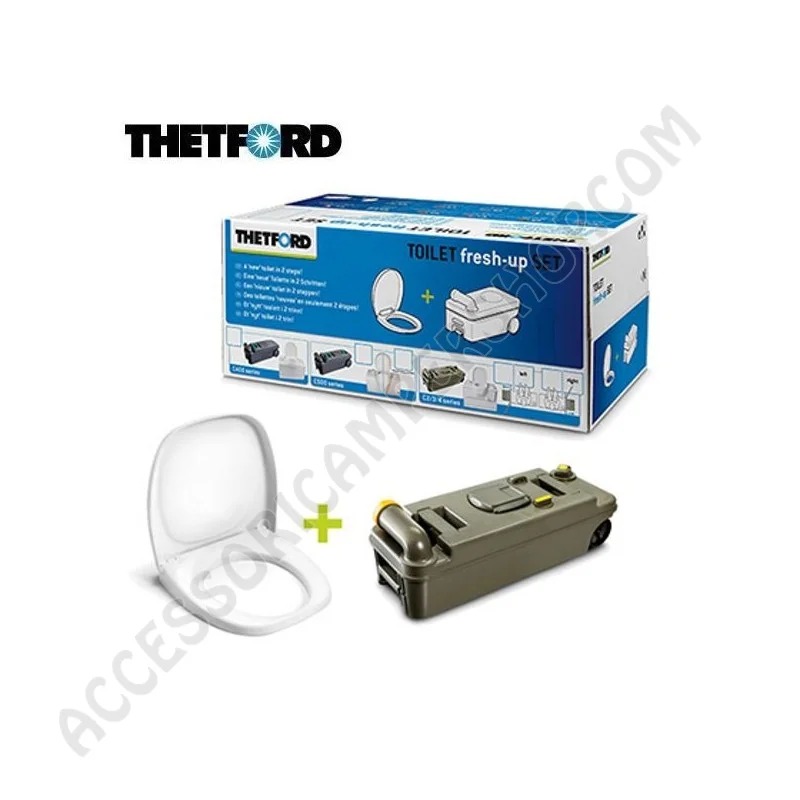 Kit Toilet Fresh-Up Set C2-3-4 con Ruote | Accessoricampershop.com