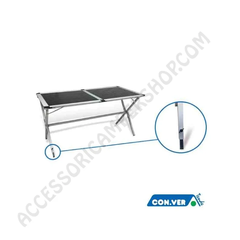 Tavolo Liberty 140 Convert Pieghevole da Campeggio | Accessoricampershop.com