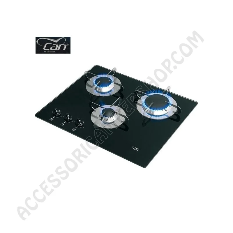 Piano Cottura a Gas 3 Fuochi PV 1355 per Camper | Accessoricampershop.com