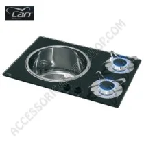 Piano Cottura e Lavello a Gas per Camper | Accessoricampershop.com