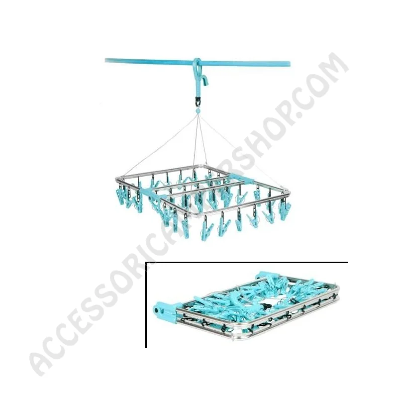 Stendibiancheria Olli 36 Clip per Campeggio | Accessoricampershop.com