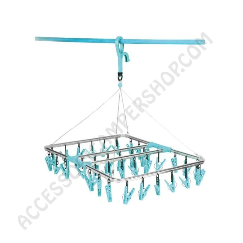 Stendibiancheria Olli 36 Clip per Campeggio | Accessoricampershop.com