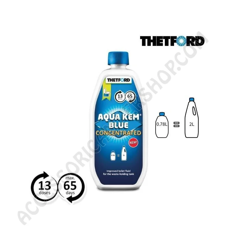 Aqua Kem Blue Concentrato per Toilette Camper | Accessoricampershop.com