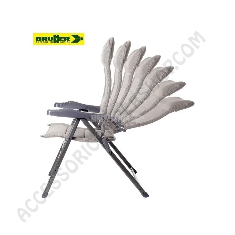 Poltrona Sedia Sdraio Campeggio Brunner Aravel 3D | Accessoricampershop.com