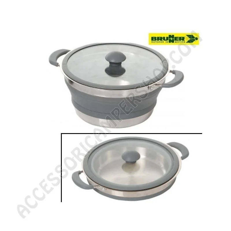 Pentola Brunner Volcano Fold-Away Ø 24 Pieghevole | Accessoricampershop.com