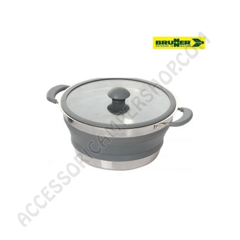 Pentola Brunner Volcano Fold-Away Ø 24 Pieghevole | Accessoricampershop.com