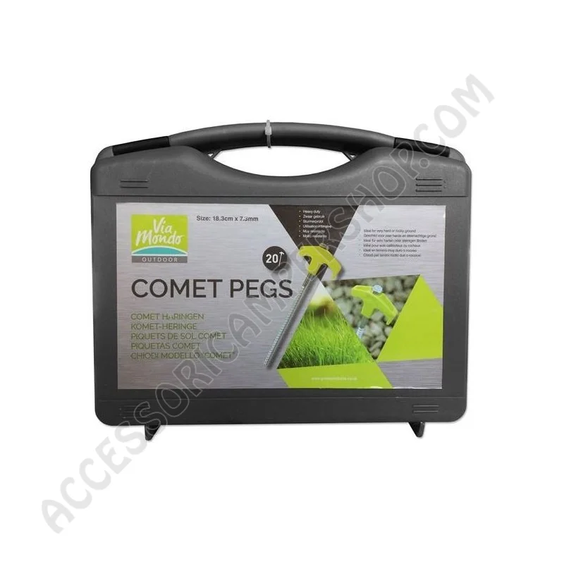 Chiodi di Fissaggio Comet Pegs Viamondo da Avvitare | Accessoricampershop.com