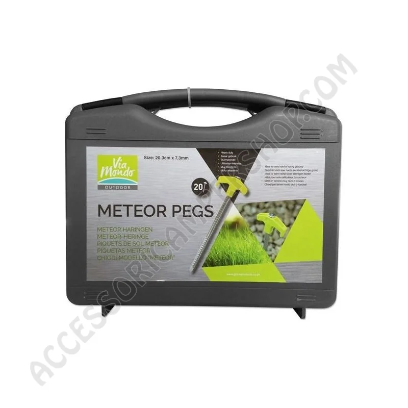 Chiodi di Fissaggio Meteor Pegs per Tende | Accessoricampershop.com