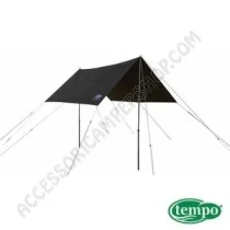 Telo Shadow Tempo 3x4 con Kit Pali per Campeggio | Accessoricampershop.com