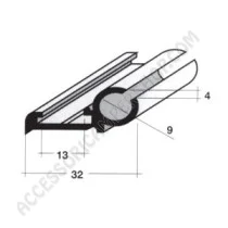 Riloga Portaveranda Anodizzato Argento 2 Metri | Accessoricampershop.com