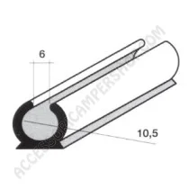 Passaruota Anodizzato Argento 2 Metri | Accessoricampershop.com
