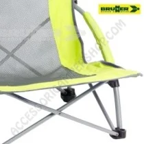 Spiaggina Cuba Airback Brunner con Tela Traspirante | Accessoricampershop.com