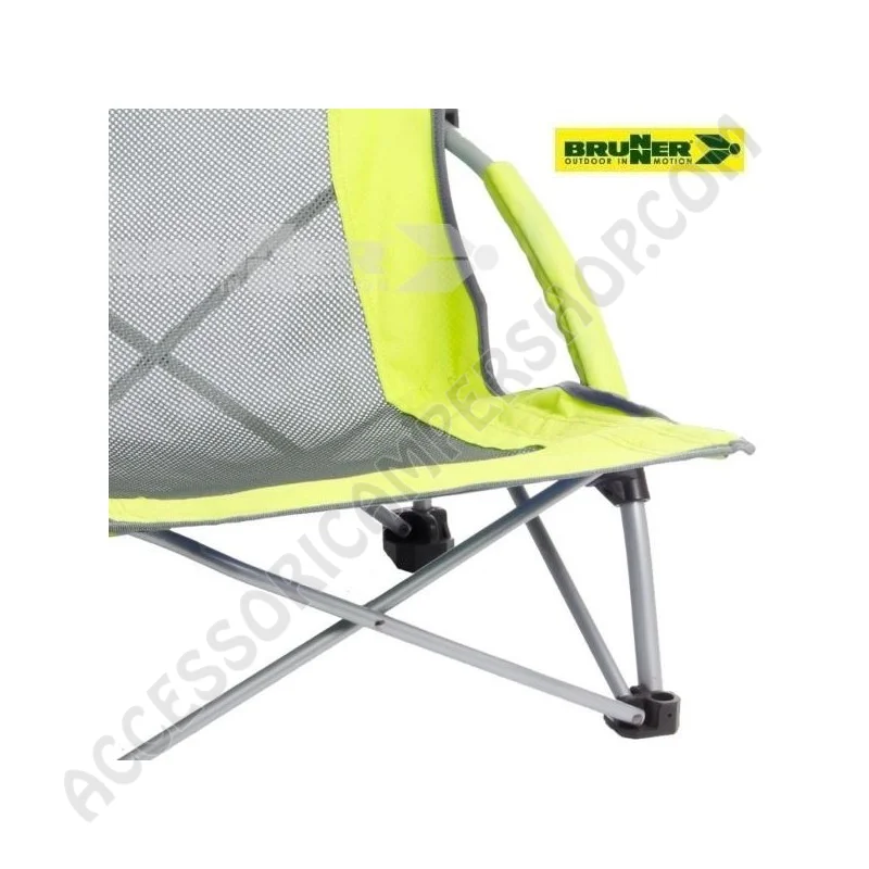 Spiaggina Cuba Airback Brunner con Tela Traspirante | Accessoricampershop.com