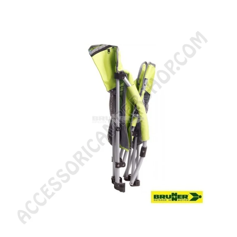 Spiaggina Cuba Airback Brunner con Tela Traspirante | Accessoricampershop.com