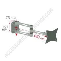 Porta TV LCD a Braccio 3 Articolazioni | Accessoricampershop.com