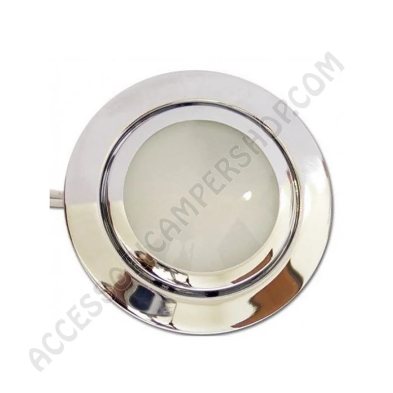Faretto ad Incasso Alogeno Cromo Satinato | Accessoricampershop.com