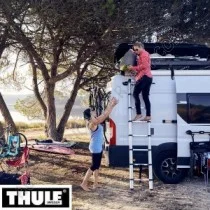 Scaletta Thule Van Ladder 9 Steps Telescopica | Accessoricampershop.com