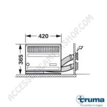 Stufa Truma Trumatic S 2200 per Caravan | Accessoricampershop.com