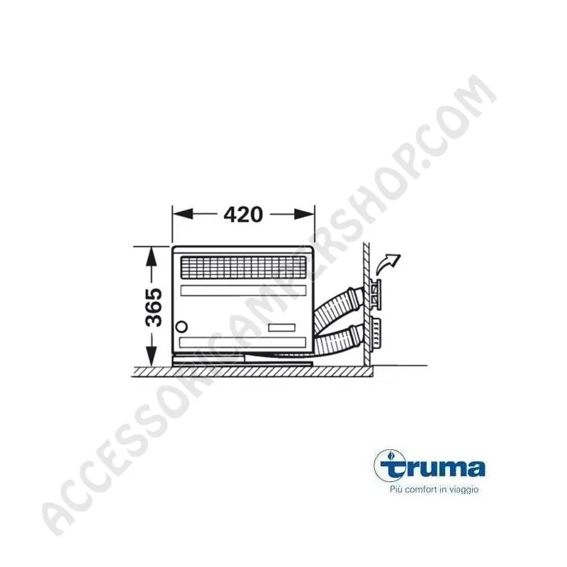 Stufa Truma Trumatic S 2200 per Caravan | Accessoricampershop.com
