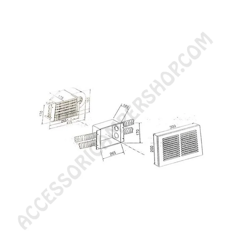 Riscaldatore Scambiatore 7000W 12V per Camper | Accessoricampershop.com