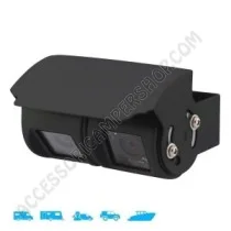 Telecamera retromarcia a LED con doppia fotocamera | Accessoricampershop.com