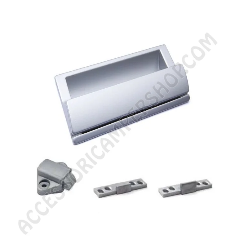 Maniglia Incasso V513 Pull Open Cromo Lucido | Accessoricampershop.com