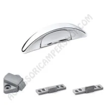 Maniglia Incasso V493 Cromo Lucido per Camper | Accessoricampershop.com