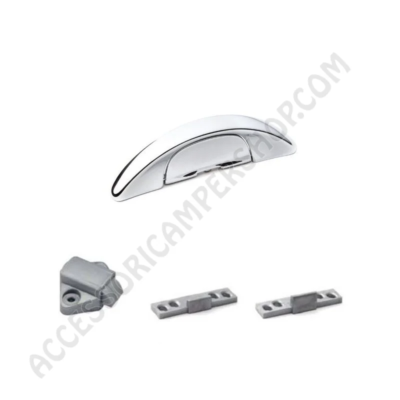 Maniglia Incasso V493 Cromo Lucido per Camper | Accessoricampershop.com