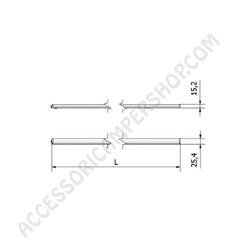 Plafoniera OFOLUX con base piana per camper | Accessoricampershop.com