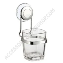 Porta Spazzolini Ventosa Serie Bravo per Camper | Accessoricampershop.com