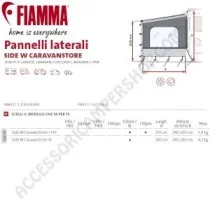 Parete Laterale Side W Caravanstore Fiamma | Accessoricampershop.com