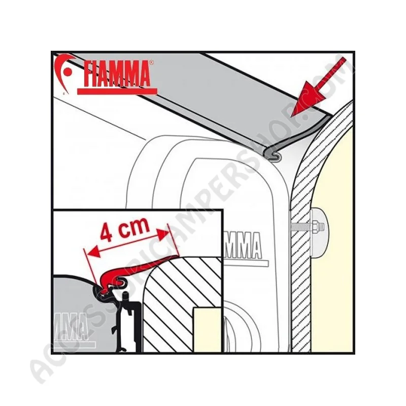 Guarnizione Rain Guard M 550 Fiamma per Tendalini | Accessoricampershop.com